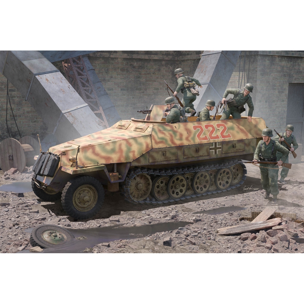 Bachmann Europe Plc German Army Sdkfz 251d Wwii Half Track Armoured